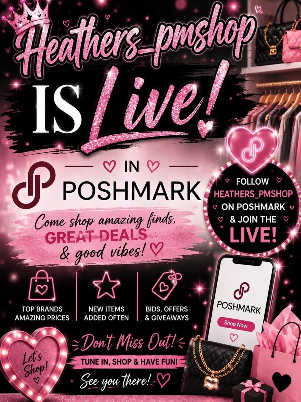 Please like my flyer for when I go live! - Picture 1 of 3